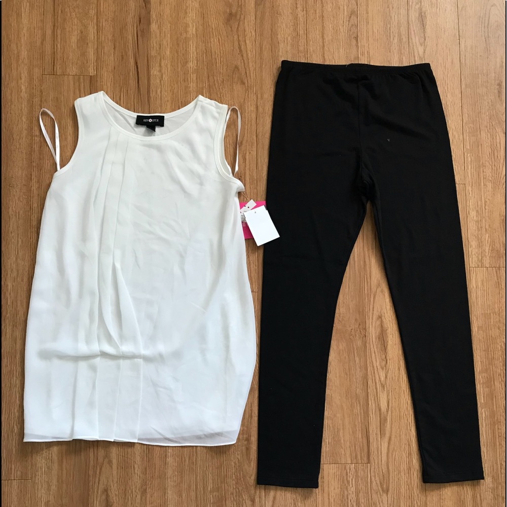 🛍 Girls 2pc Pant Set